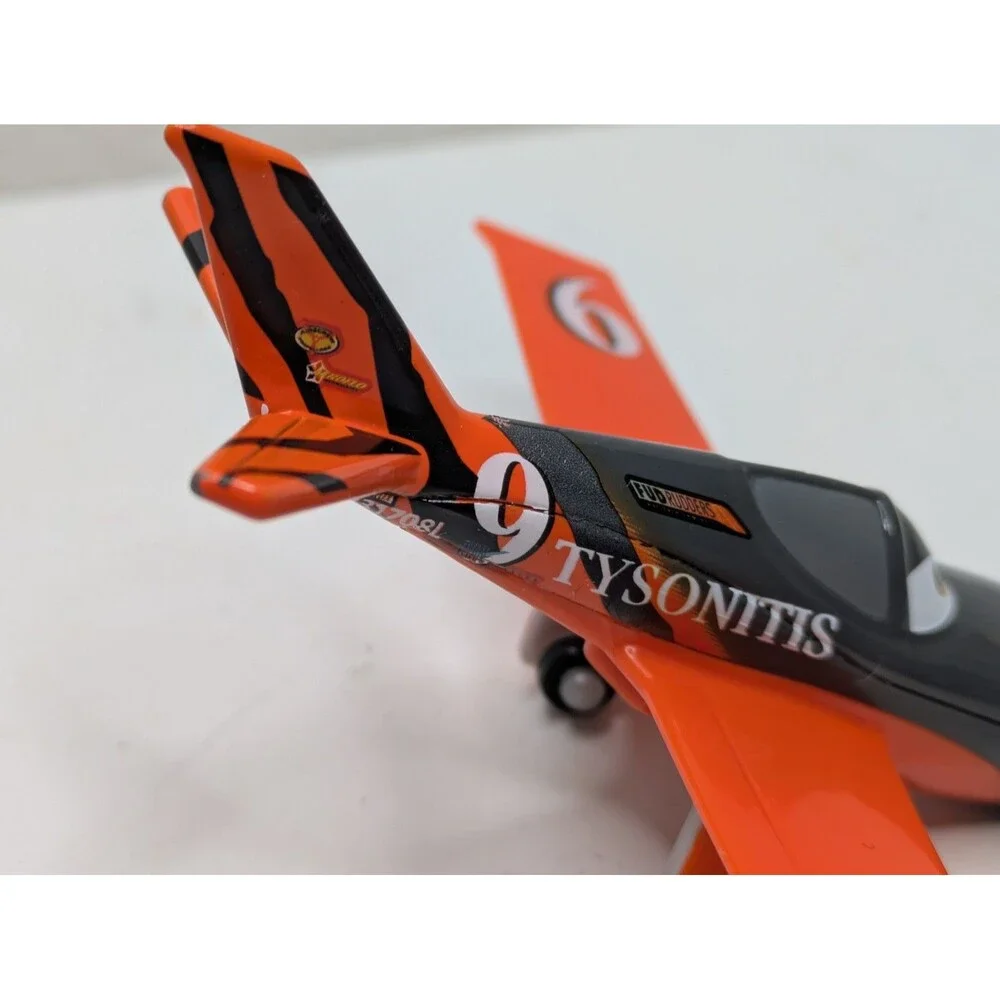 Disney Planes Tysonitis #9 Action Figure Die Cast Racing Airplane Mattel 2013